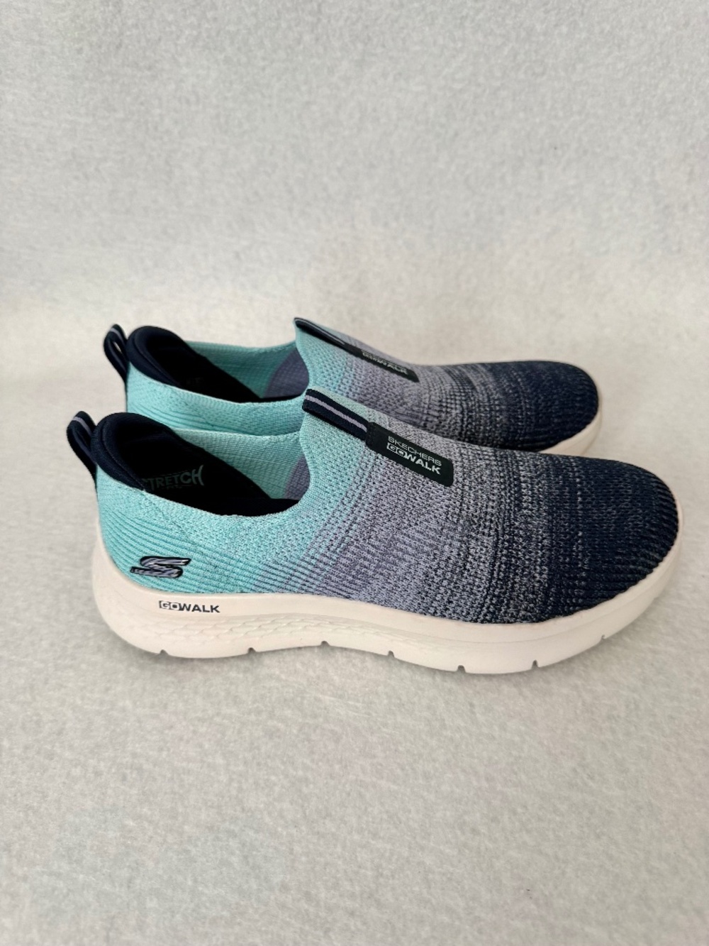 Skechers GOWalk Flex Cali Sunset Sneakers Aqua/Navy 8 Worn Once